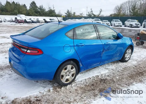 2015 Dodge Dart Se z USA, uszkodzony, nr VIN 1C3CDFAA4FD181489
